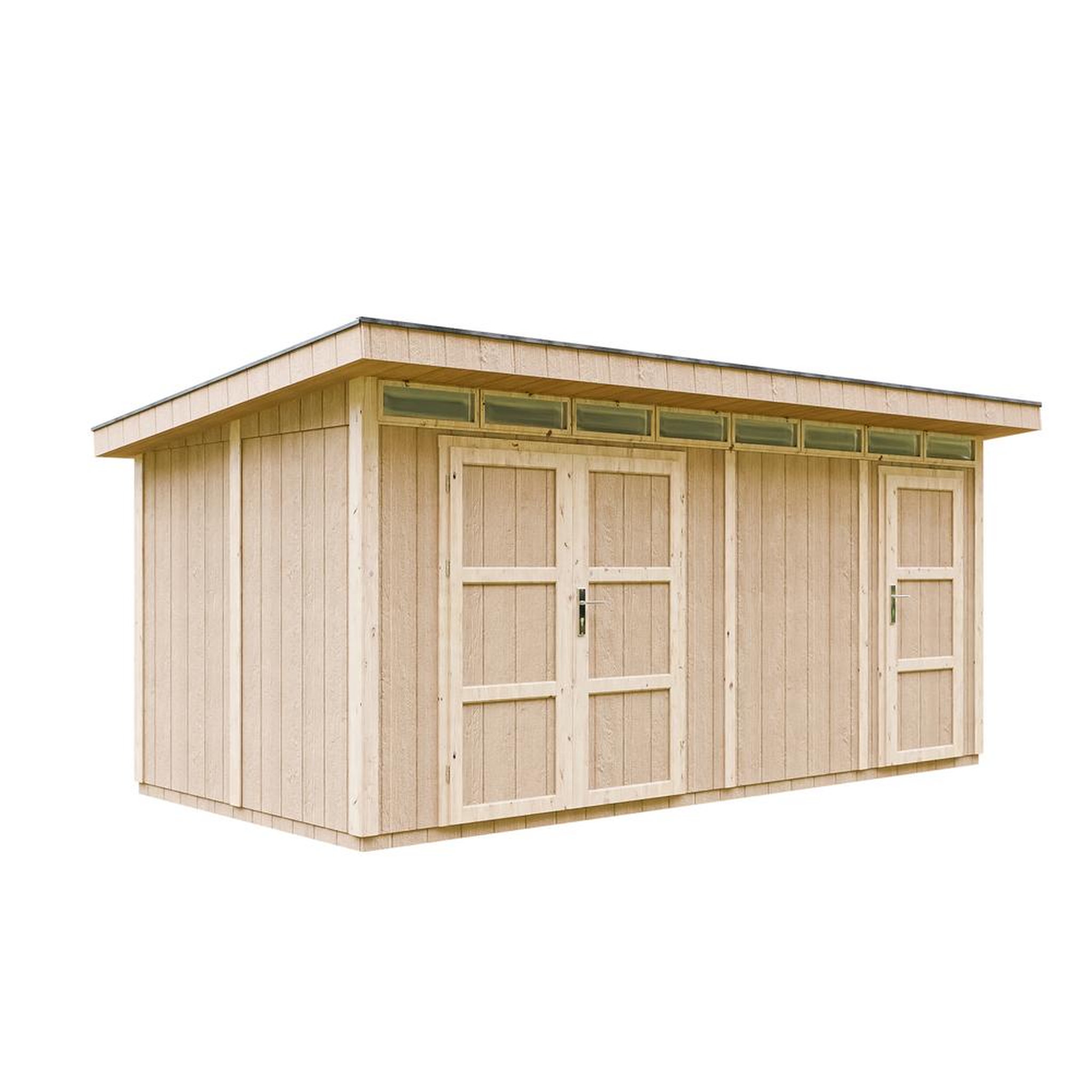 TIMBELA Abri de Jardin Qualité Premium 8.52+2.95 m² M905C. Coloris disponibles : Gris, Rouge, Beige, Jaune, Marron