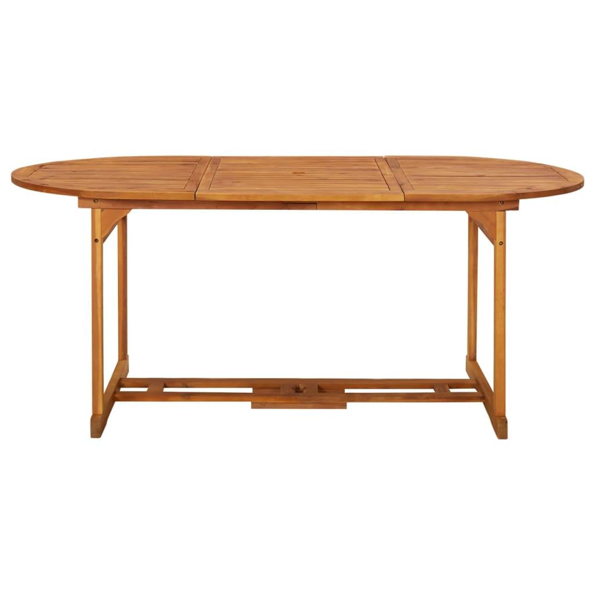 Voir la diapositive 2 : VIDAXL Table a dîner de jardin 180x90x75 cm Bois d'acacia solide
