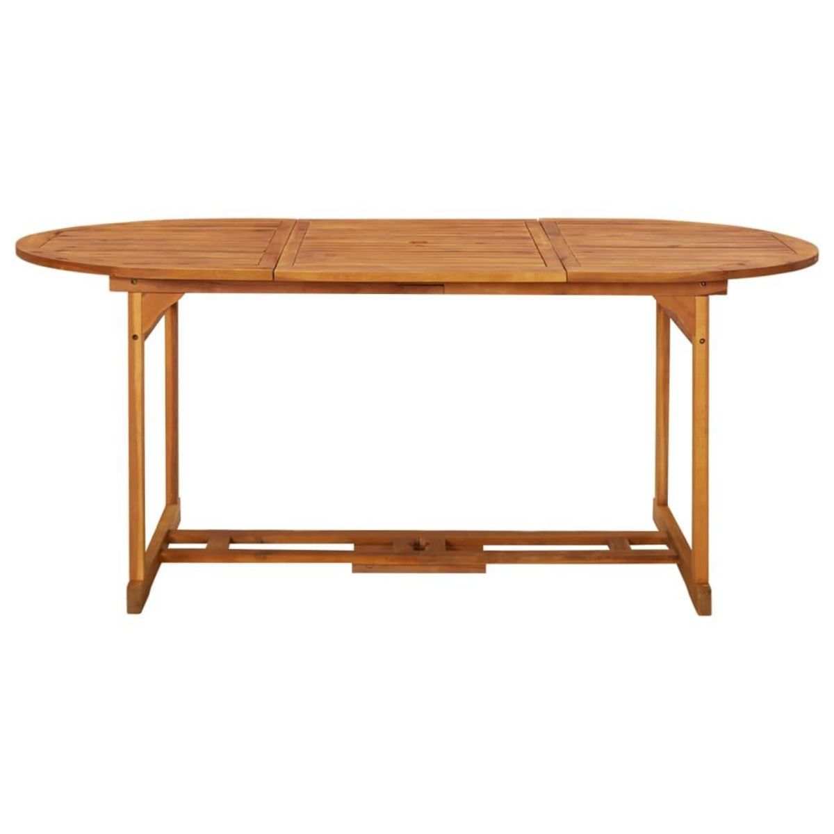 VIDAXL Table a dîner de jardin 180x90x75 cm Bois d'acacia solide