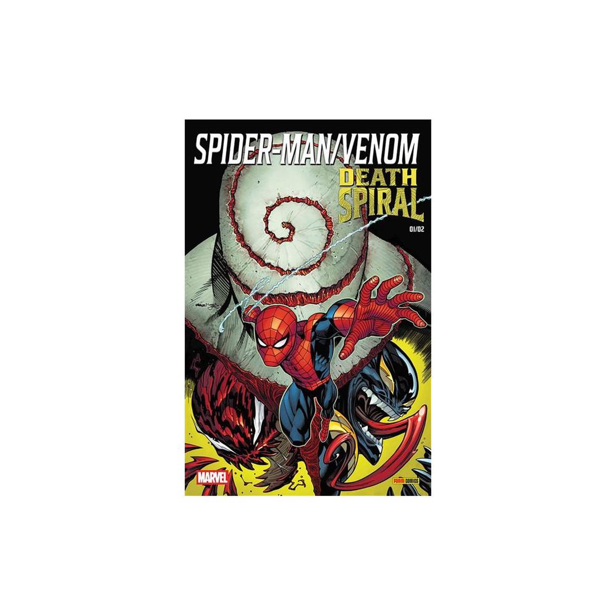Panini Bd spider-man/venom death spiral tome 1 en français, marvel comics panini, broché, 120 pages