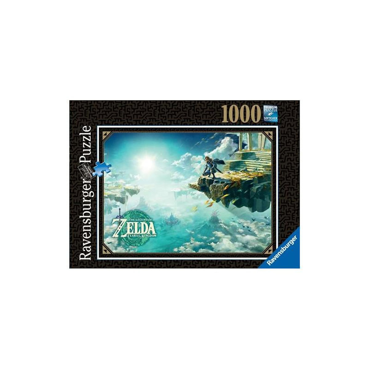 RAVENSBURGER Puzzle 1000 pièces – The Legend of Zelda – Univers aventure et fantasy – Adulte – Ravensburger