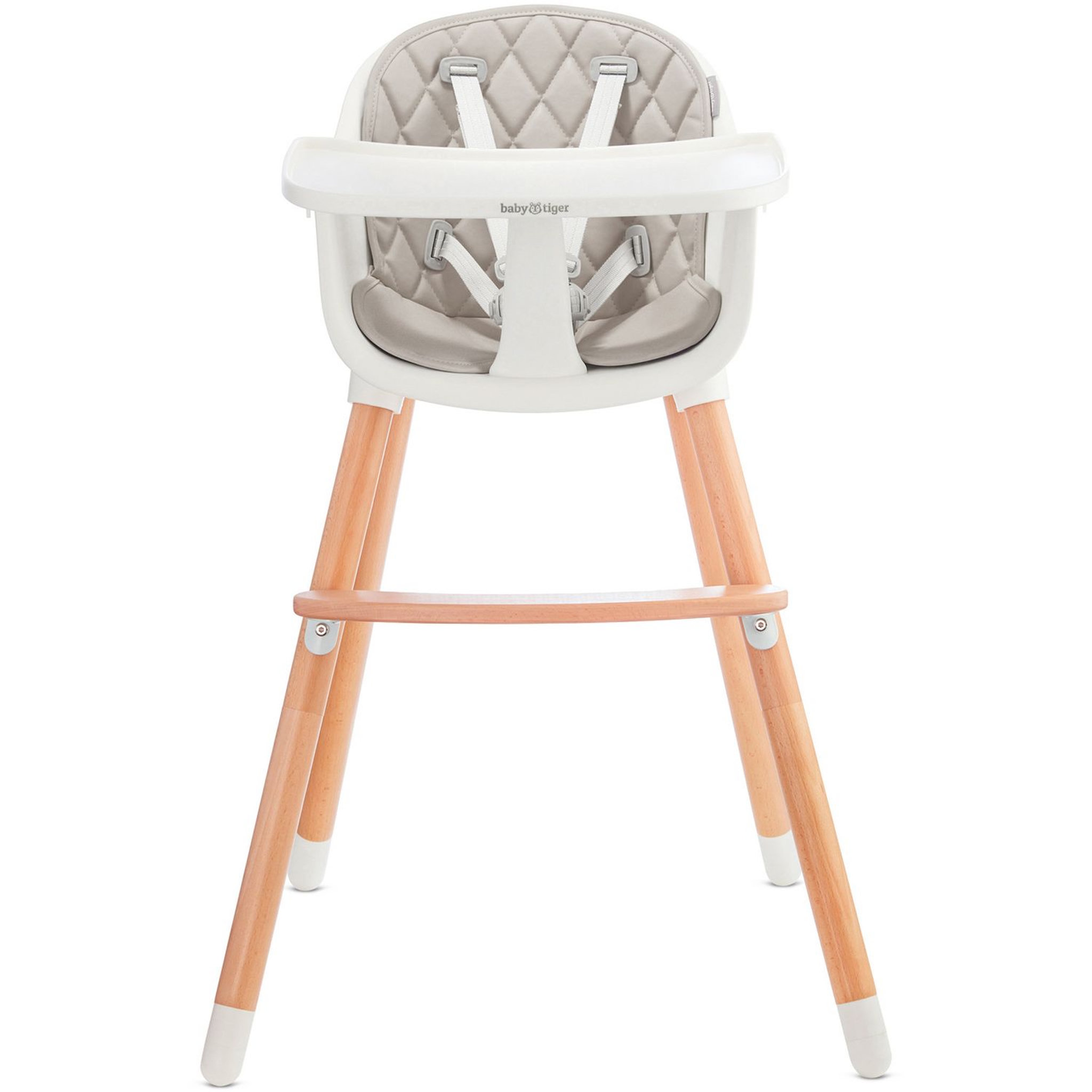 Voir la diapositive 3 : Baby Tiger Baby Tiger chaise haute TINI gris