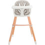 Voir la diapositive 3 : Baby Tiger Baby Tiger chaise haute TINI gris