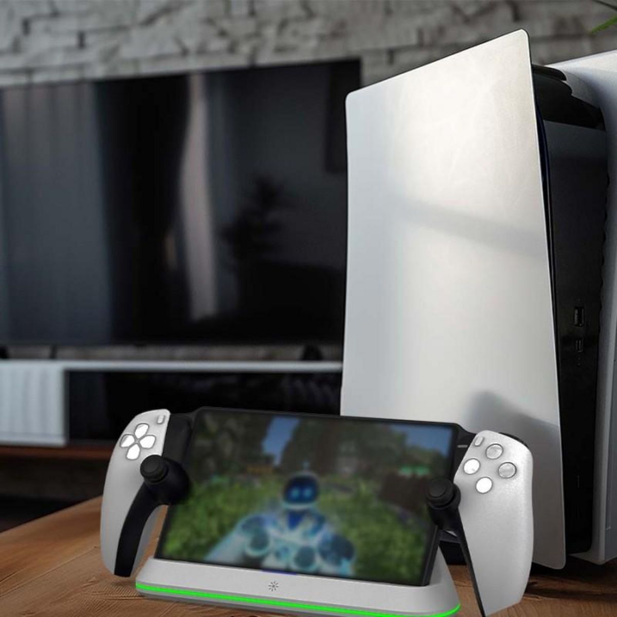 Subsonic Subsonic - Chargeur PS portal Led - accessoire support station de recharge led rvb pour PS portal