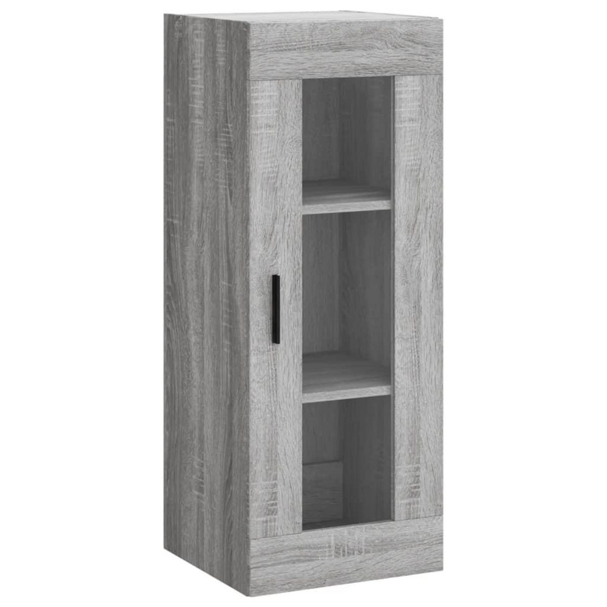 VIDAXL Buffet haut Sonoma gris 34,5x34x180 cm Bois d'ingenierie