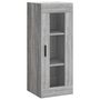 Voir la diapositive 5 : VIDAXL Buffet haut Sonoma gris 34,5x34x180 cm Bois d'ingenierie