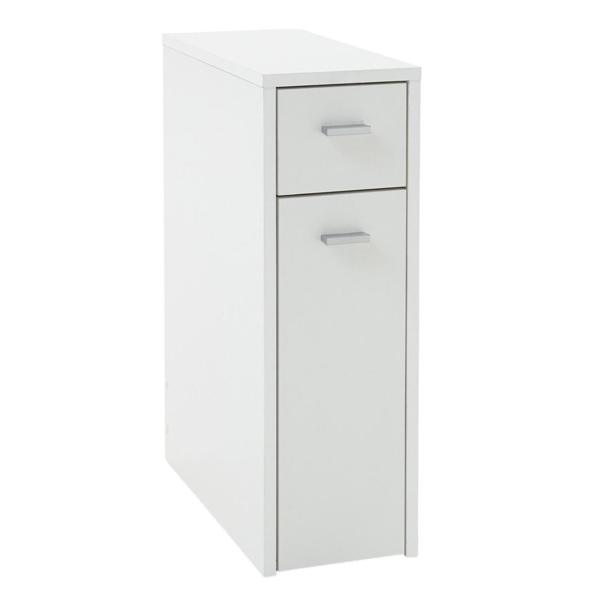 Paris Prix Colonne 2 tiroirs design  fredon  61cm blanc