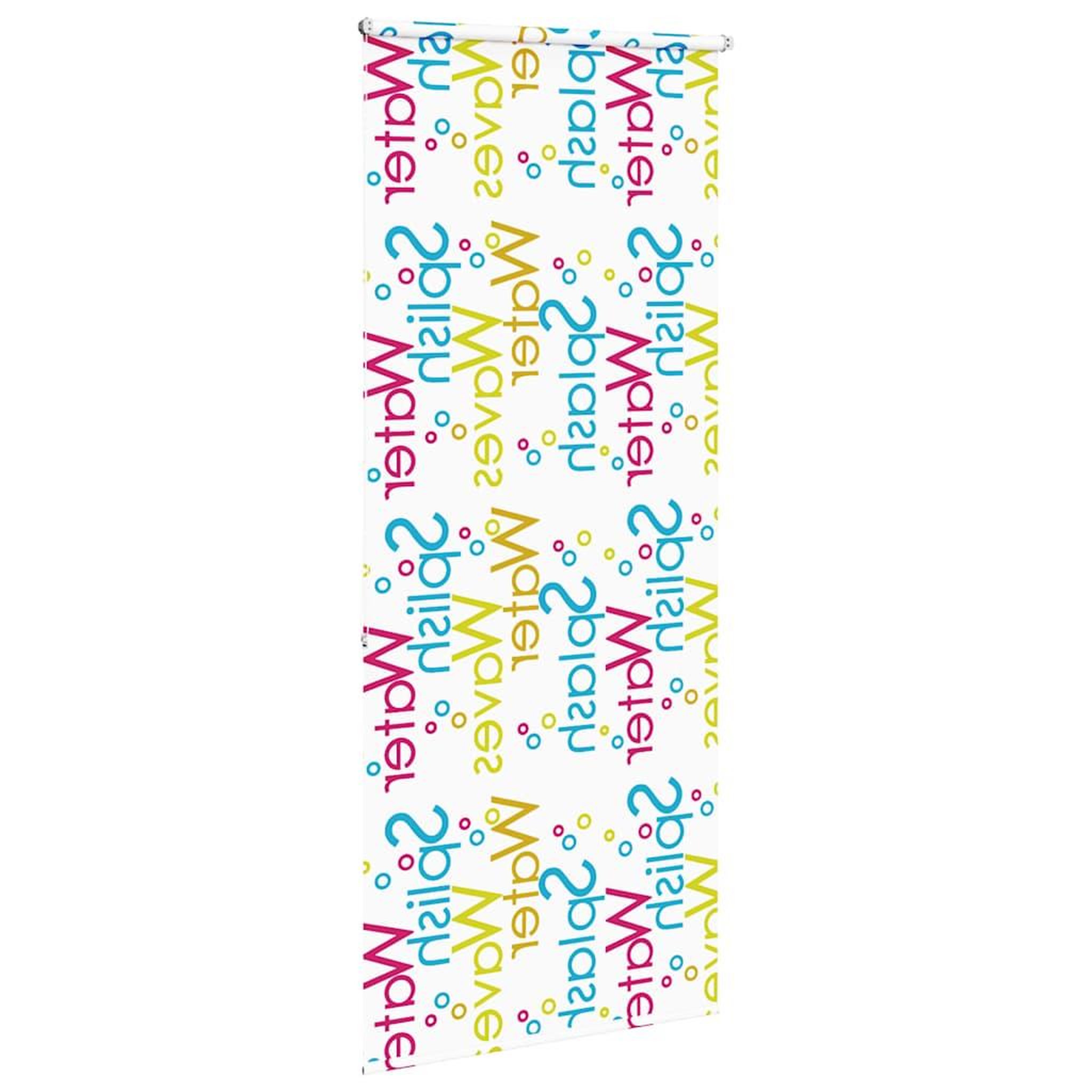 Voir la diapositive 4 : VIDAXL Store enrouleur de douche 90x240 cm largeur du tissu 86 cm