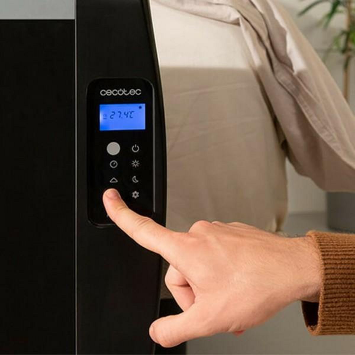 CECOTEC Emetteur Thermique Numérique Cecotec ReadyWarm 2000 Thermal Black 1500 W