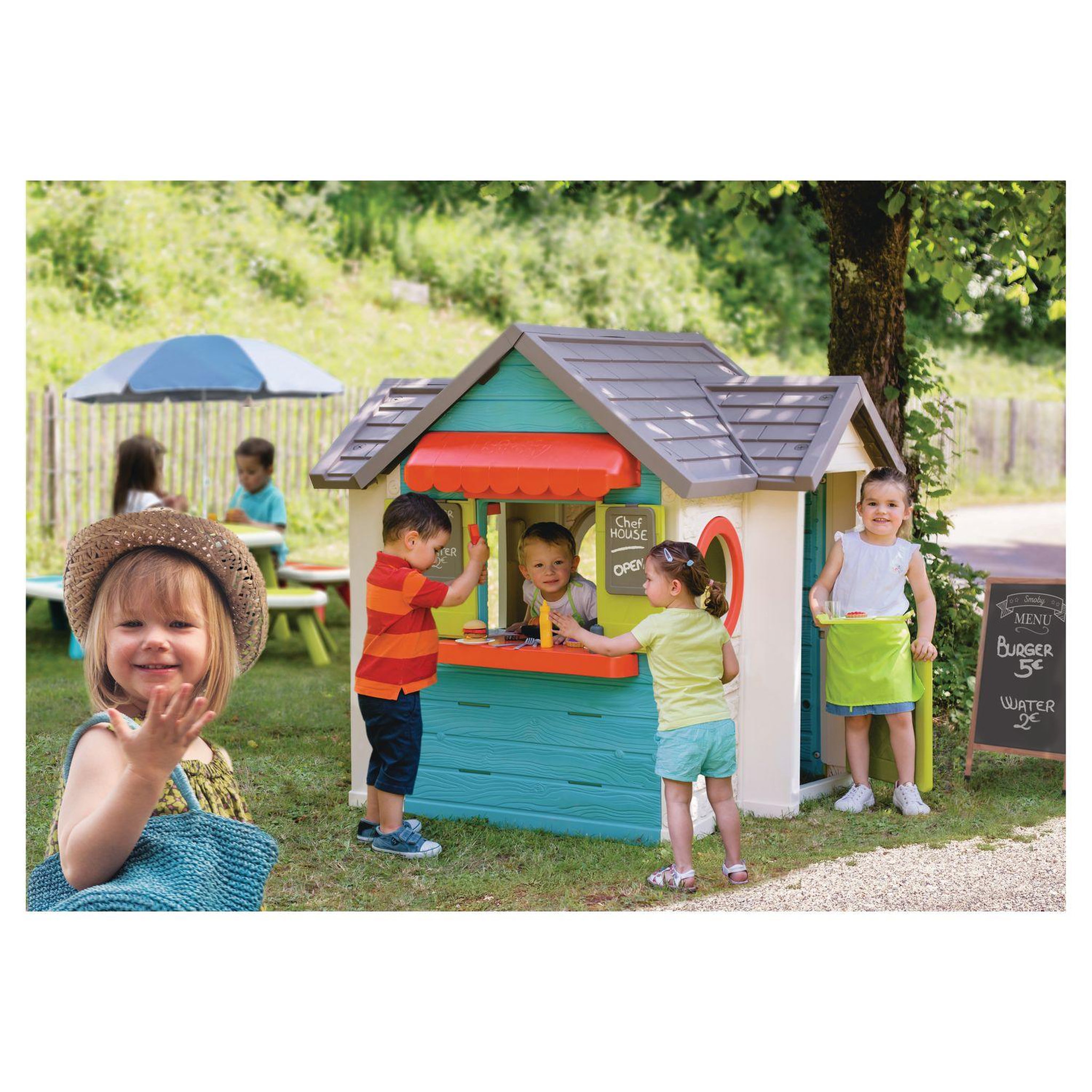 Voir la diapositive 3 : SMOBY Maison Chef House