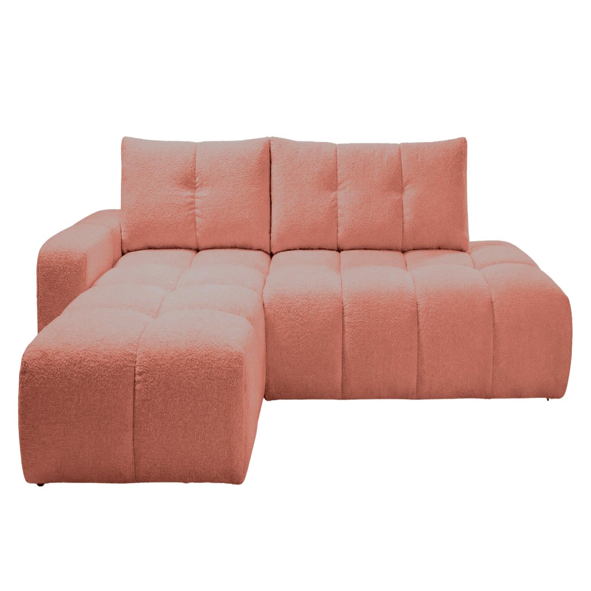 Voir la diapositive 1 : CASANOVA PARIS Constance - canapé d'angle tissu chenille