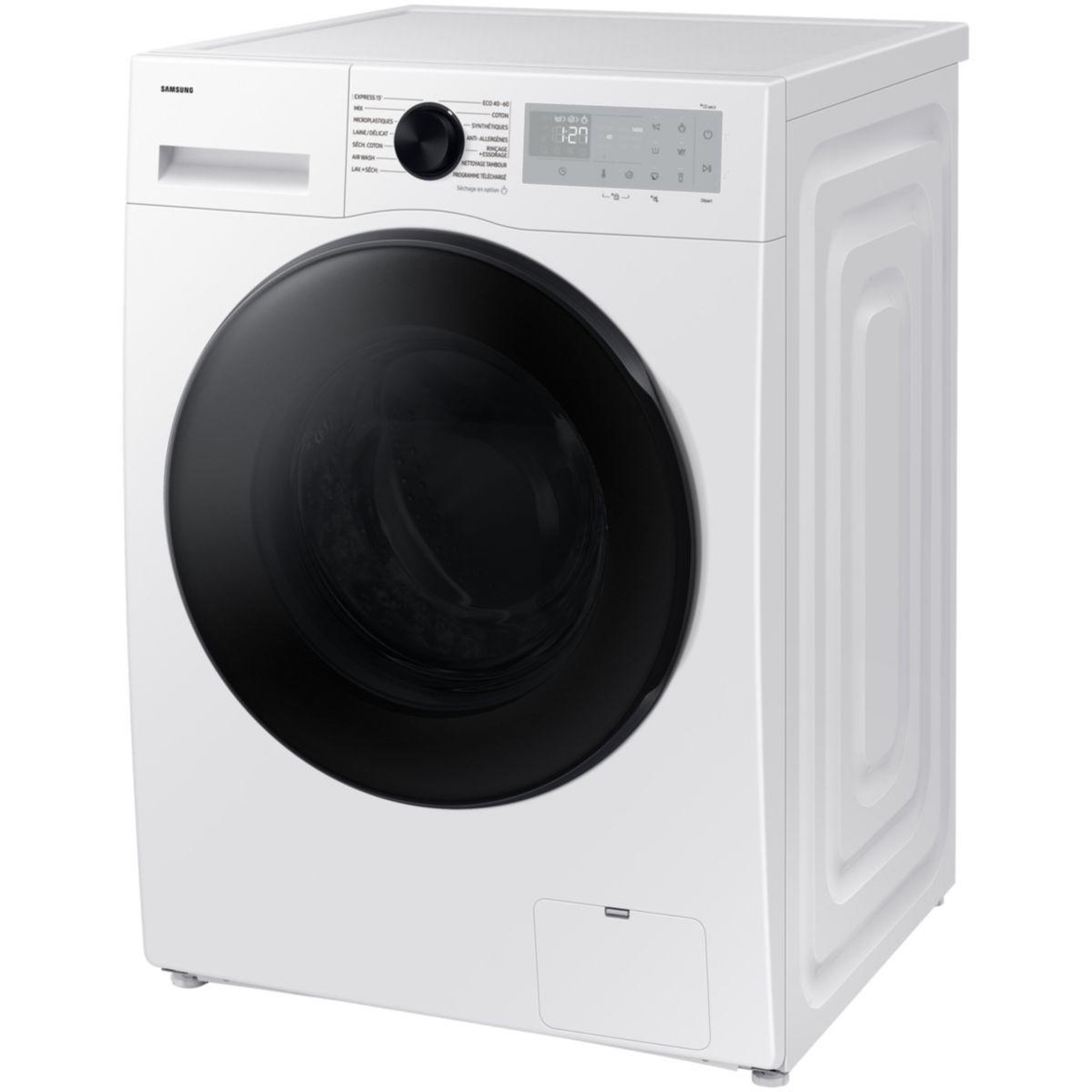 Voir la diapositive 3 : Samsung Lave linge séchant hublot wd11dg5b15bh - 11/6 kg - 1400 tr/min - classe a - connecté