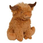 Atmosphera Kids Peluche Vache Écossaise  Betty  23cm Marron