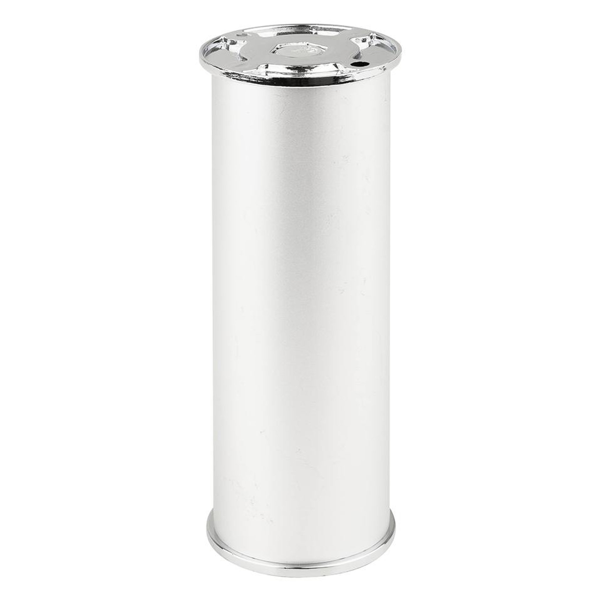 CENTRALE BRICO Pied de meuble fa008 100 mm réglable chrome mat