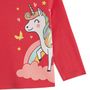 Voir la diapositive 2 : INEXTENSO T-shirt manches longues licorne bébé fille