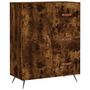 Voir la diapositive 2 : VIDAXL Buffet chene fume 69,5x34x90 cm bois d'ingenierie