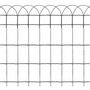 Voir la diapositive 3 : VIDAXL Bordure de pelouse Fer enduit de poudre 25x0,65 m