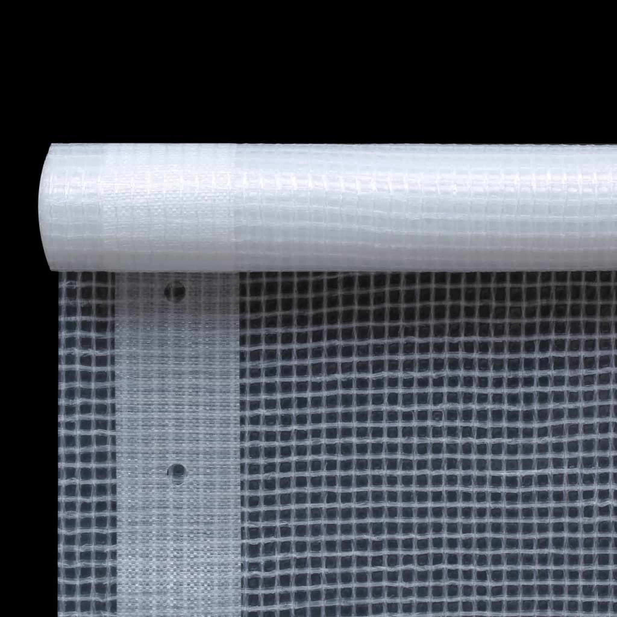 Voir la diapositive 2 : VIDAXL Bache Leno 260 g/m² 4 x 5 m Blanc