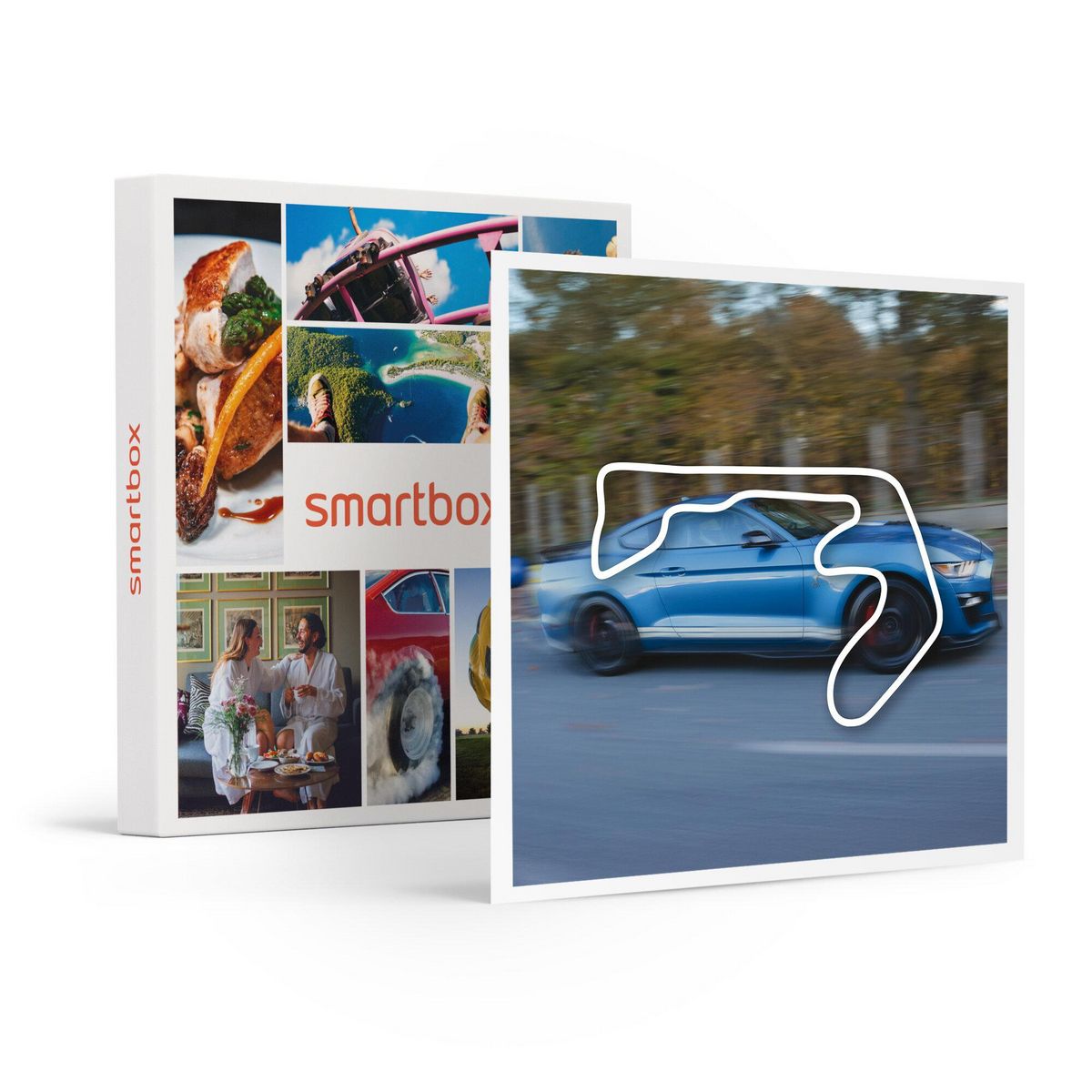 Smartbox Stage de pilotage : 2 à 3 tours au volant d'une voiture de course sur le circuit du Bourbonnais - Coffret Cadeau Sport & Aventure
