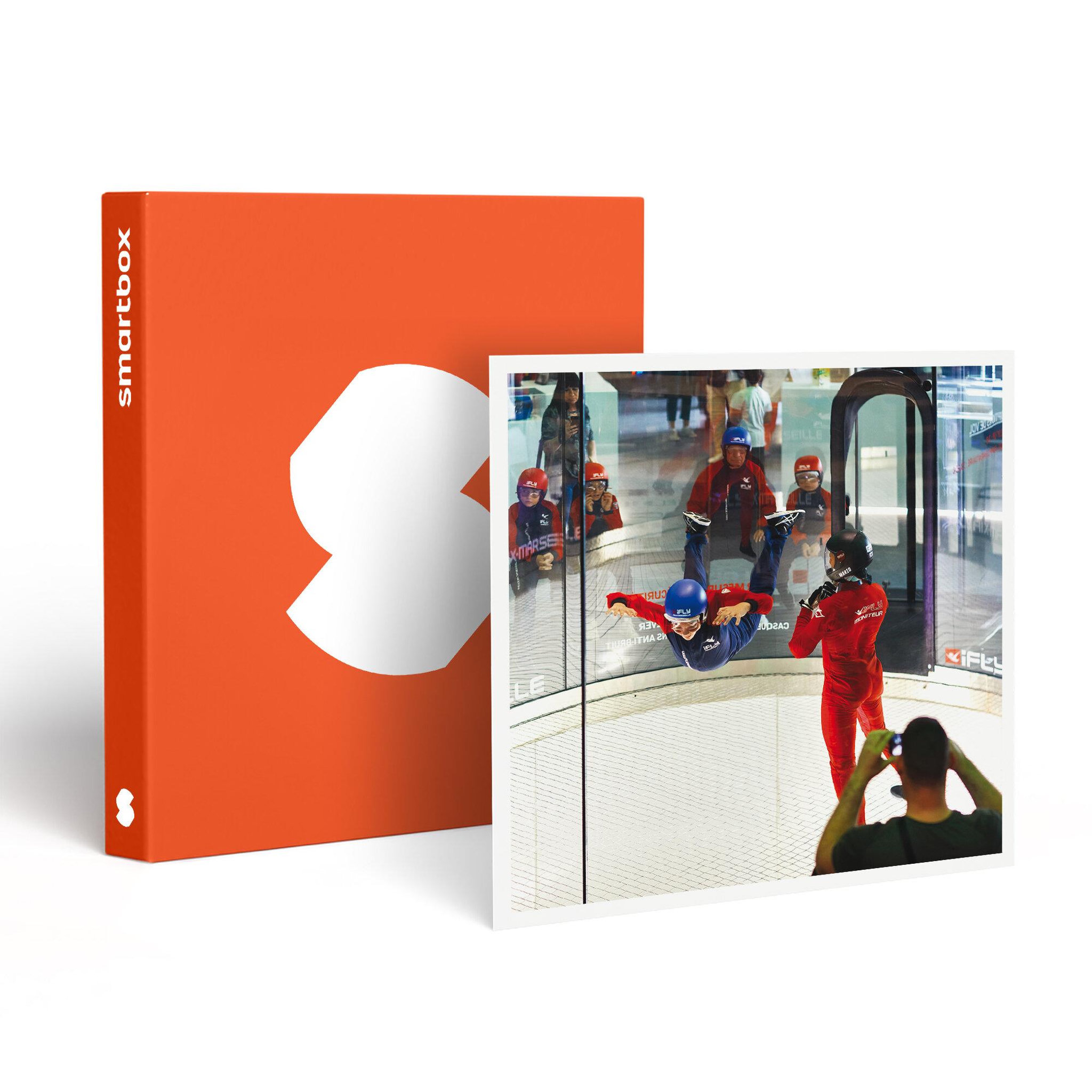 Smartbox 2 vols en chute libre indoor avec ifly aix-marseille pour 2 personnes - coffret cadeau sport & aventure