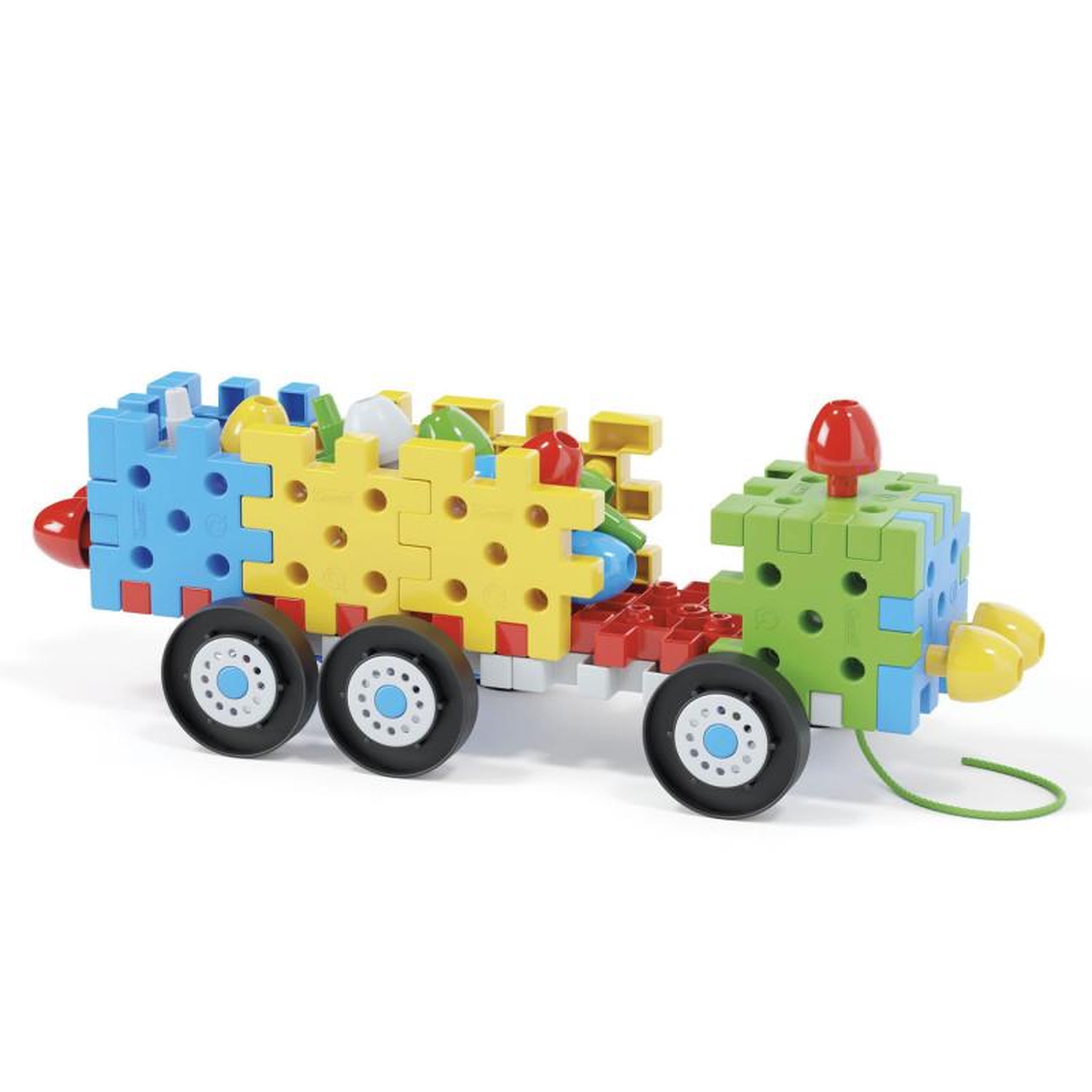 Voir la diapositive 4 : Quercetti Quercetti Build your own Tow Vehicle