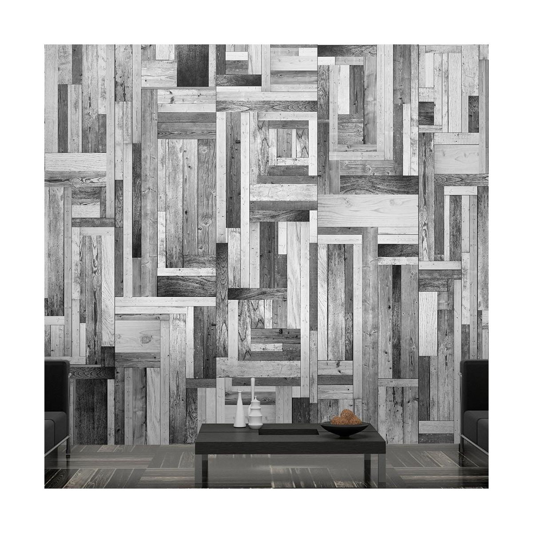 Paris Prix Papier peint  gray labyrinth  50x1000cm