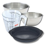 ZENKER Set pâtisserie avec moule à manqué 25 cm, 2 bols à mixer, verre mesureur et spatule Zenker