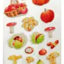 Artemio Stickers Puffies - Fruits et légumes d'automne
