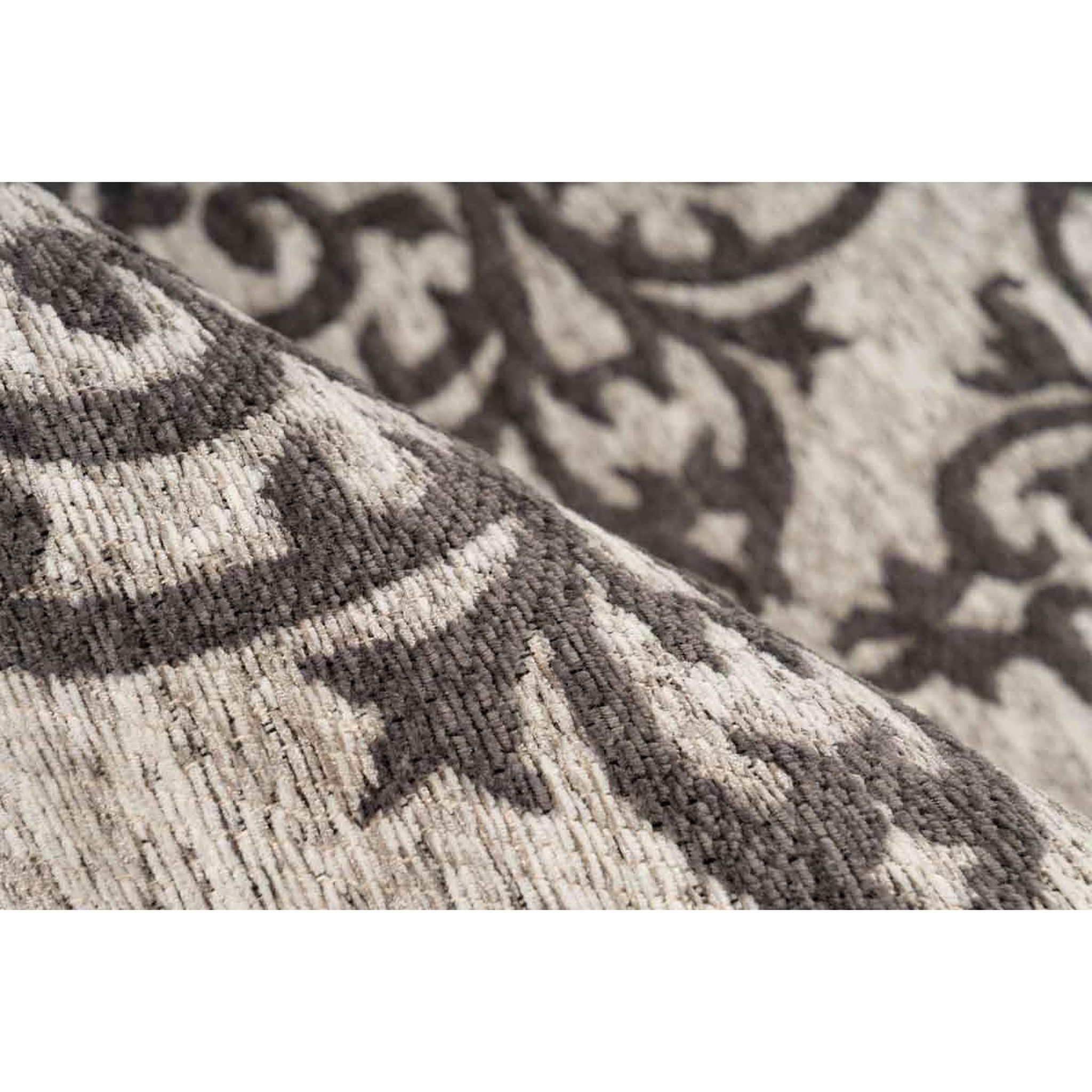 Voir la diapositive 3 : Paris Prix Tapis Tissé Oriental à Poils Courts  Davio  Gris