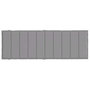 Voir la diapositive 4 : VIDAXL Coussin de chaise longue gris 186x58x3 cm tissu oxford