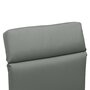 Voir la diapositive 6 : OUTSUNNY Matelas bain de soleil - matelas de transat - coussin de chaise longue - tissu gris foncé