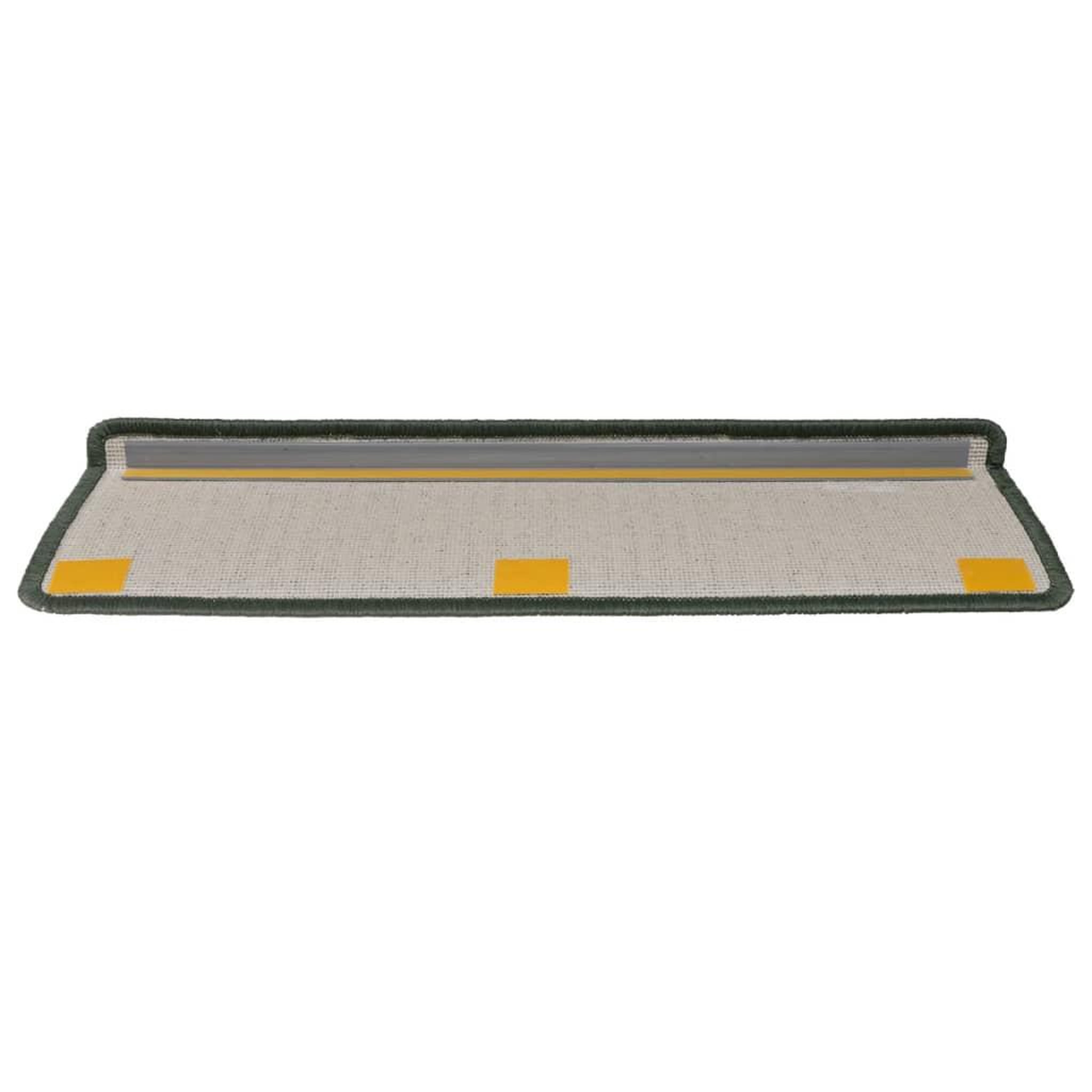 Voir la diapositive 5 : VIDAXL Tapis d'escalier 15 pcs 65x21x4 cm Vert