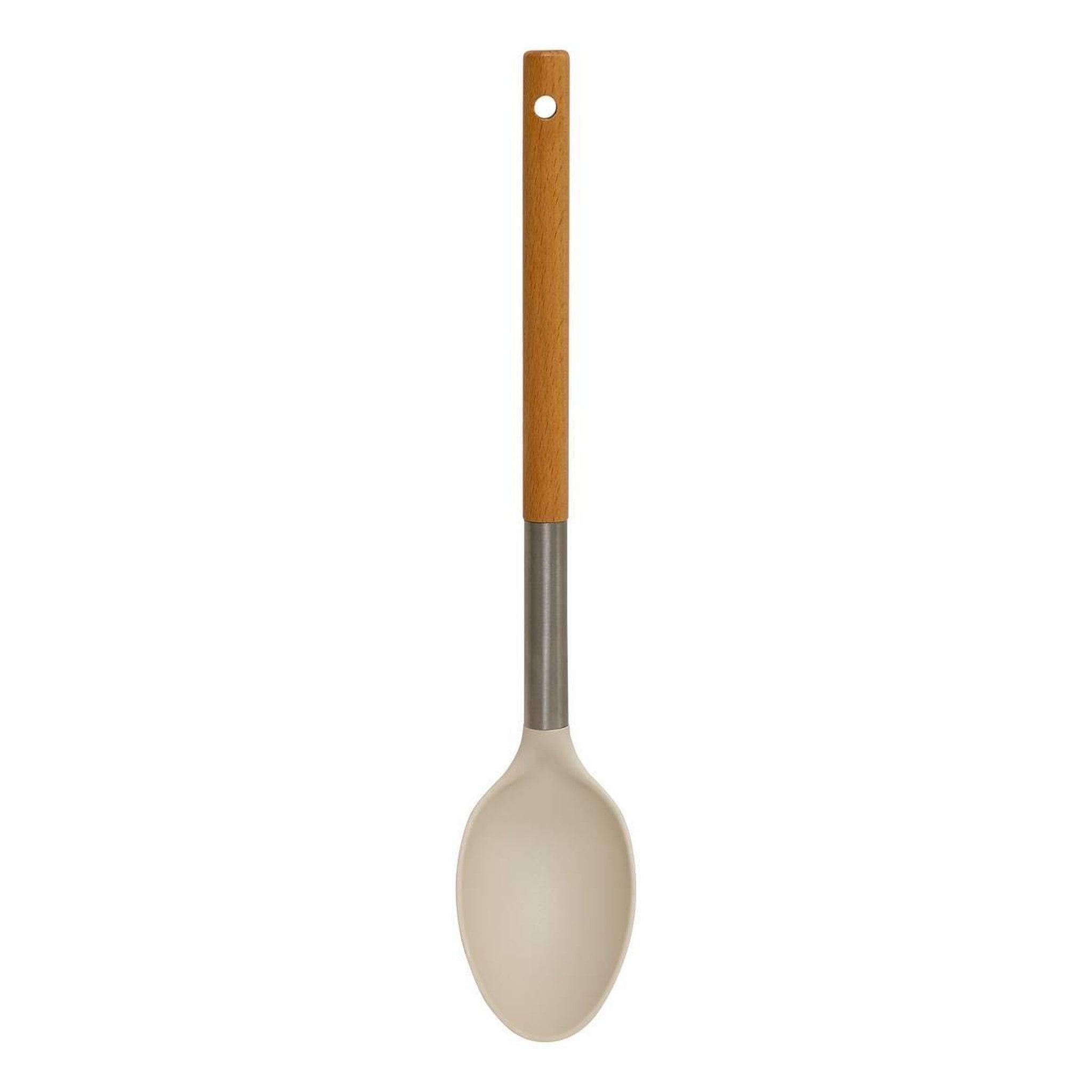 Voir la diapositive 4 : FIVE Pot avec 5 ustensiles  équilibre  28cm crème