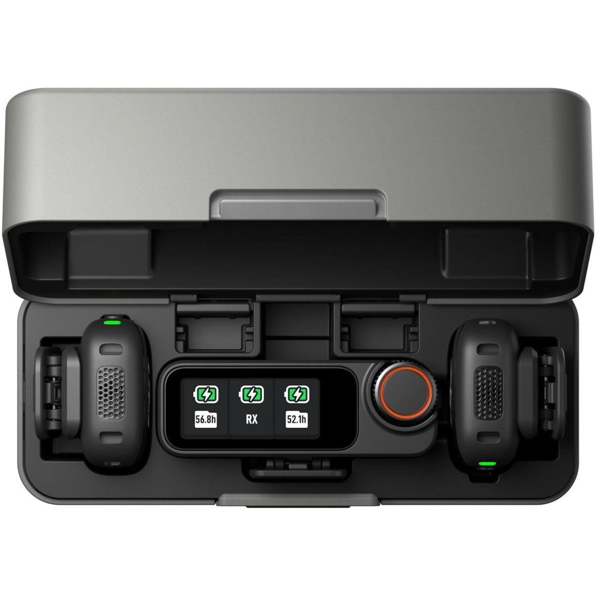 DJI Micro cravate sans fil Mic 3 (2 TX+1 RX+boitier de charge)