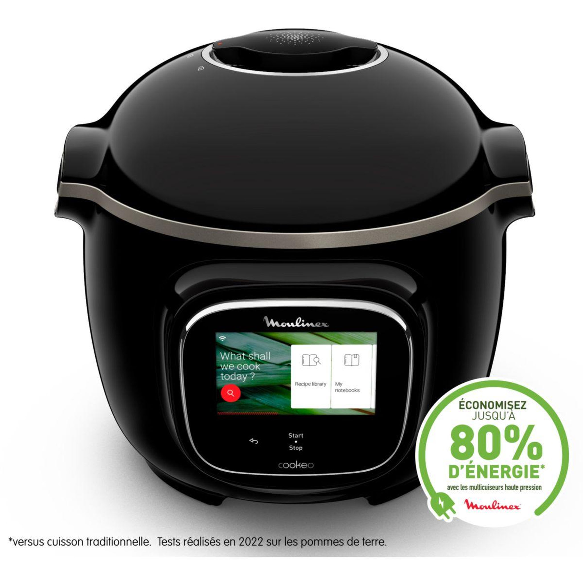 Voir la diapositive 2 : MOULINEX Cookeo YY5479FB noir Touch Wifi 6 L, 3 modes de cuisson + Extra Crisp