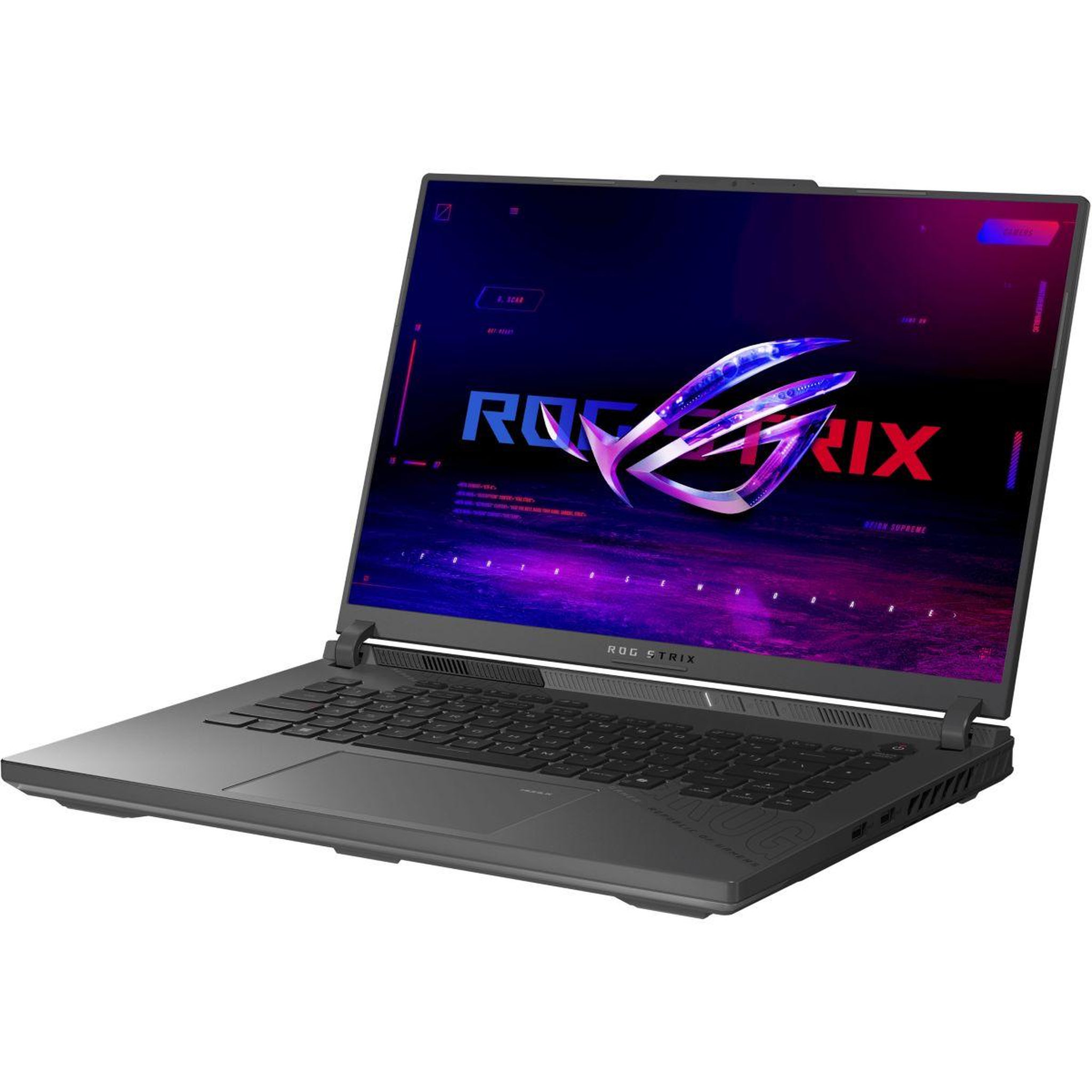 Voir la diapositive 4 : ASUS PC Gamer Rog Strix 16  WQXGA 240Hz AMD Ryzen 9 8940HX Nvidia GeForce RTX 5070 32 Go RAM DDR5 SSD 1 To G16