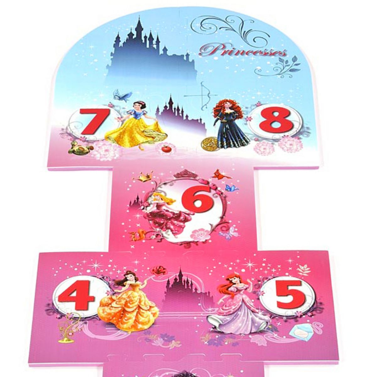 TATAMIZ Tapis marelle Princesses