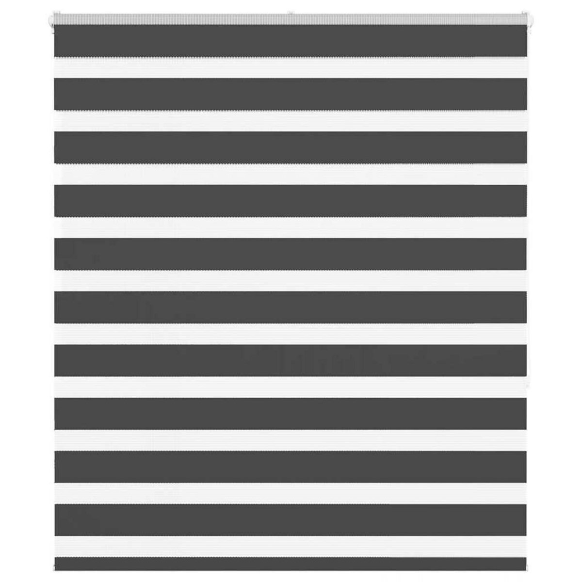 VIDAXL Store zebre noir 125x150 cm largeur du tissu 120,9 cm polyester