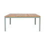 Voir la diapositive 5 : SWEEEK Table de jardin SENORA acacia avec coins arrondis, 8 places, 160 x 90 x 75 cm