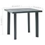 Voir la diapositive 6 : VIDAXL Table de jardin Vert 80x75x72 cm Plastique