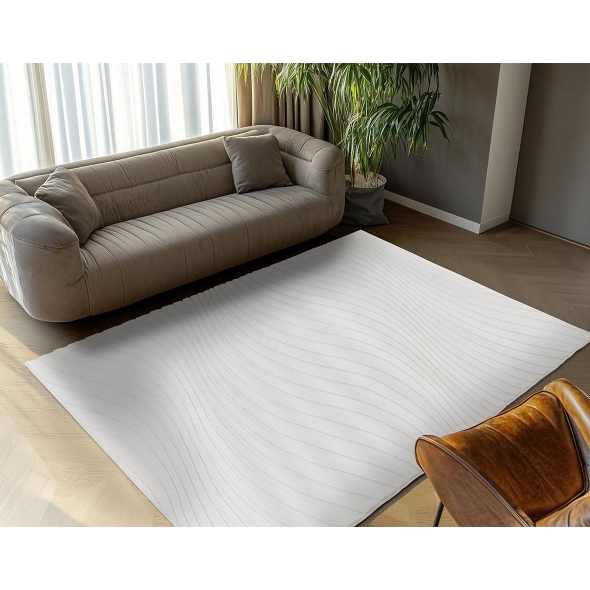 LISA DESIGN Amalfi - canapé modulable 2 places - en tissu