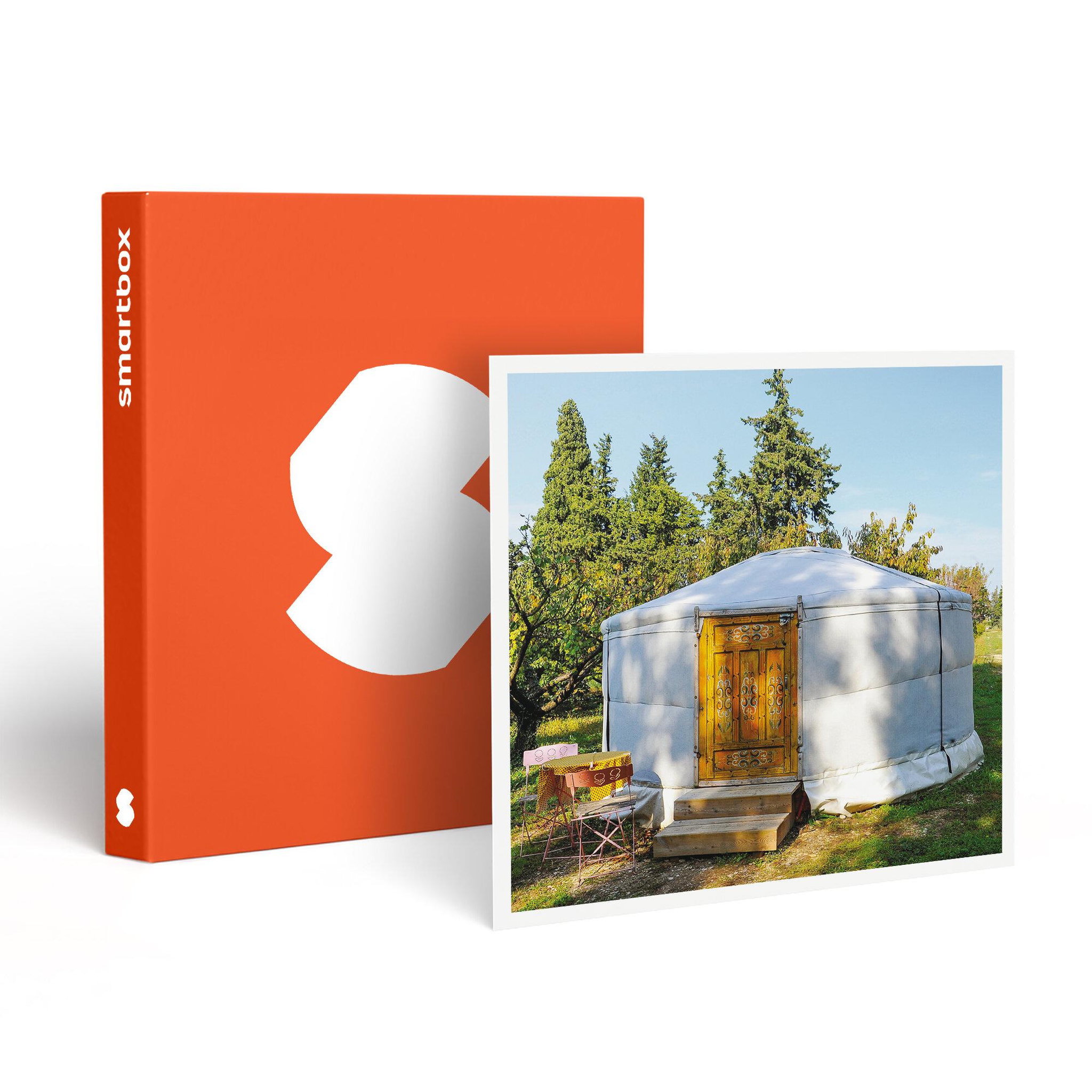 Smartbox Séjour insolite en provence : 3 jours en yourte près d'avignon - coffret cadeau séjour