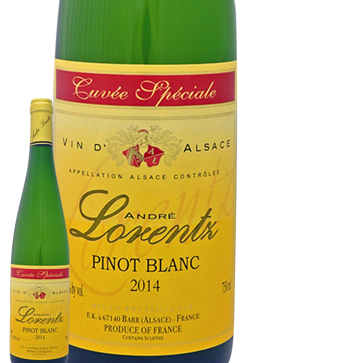 André Lorentz Pinot Blanc Cuvée Spéciale Blanc 2014