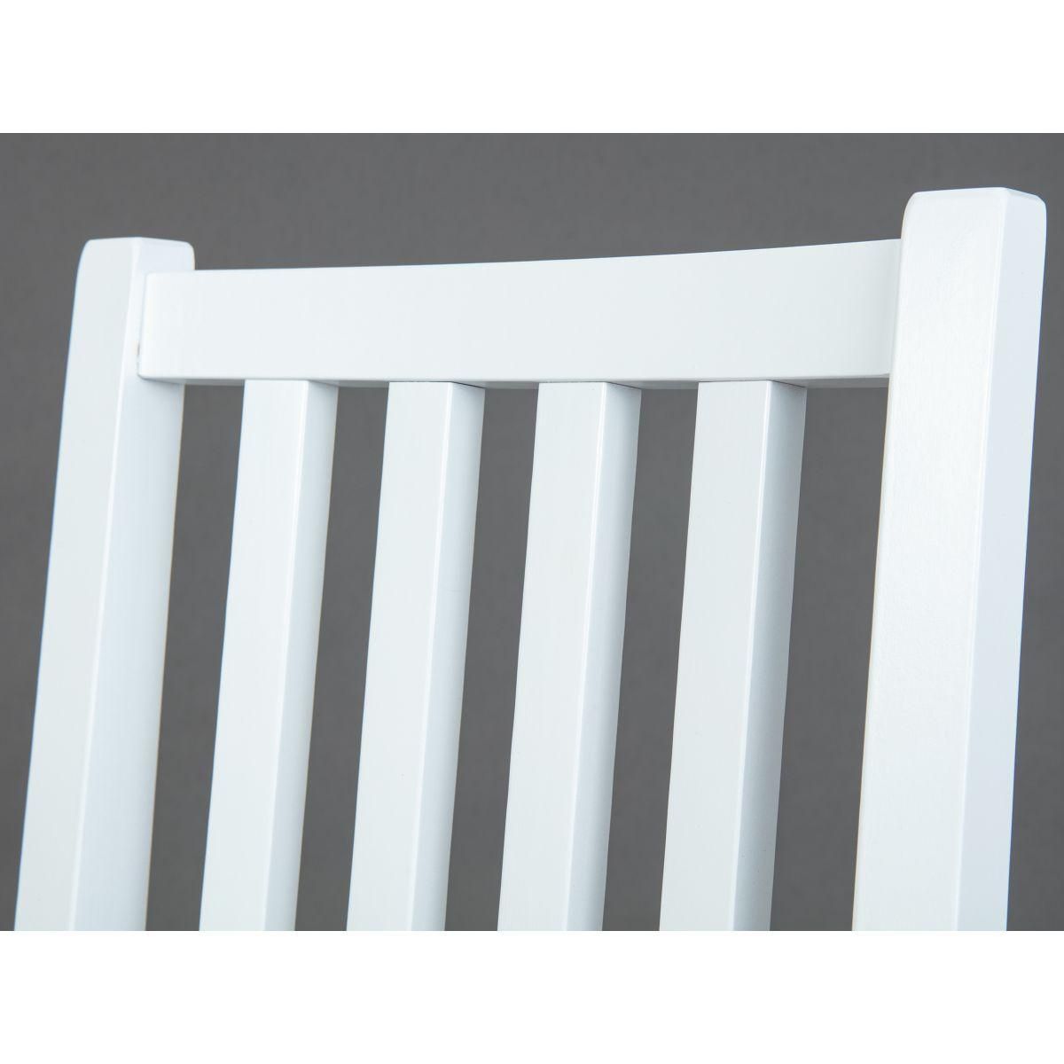 Lot de 2 chaises bois massif KAMPEN