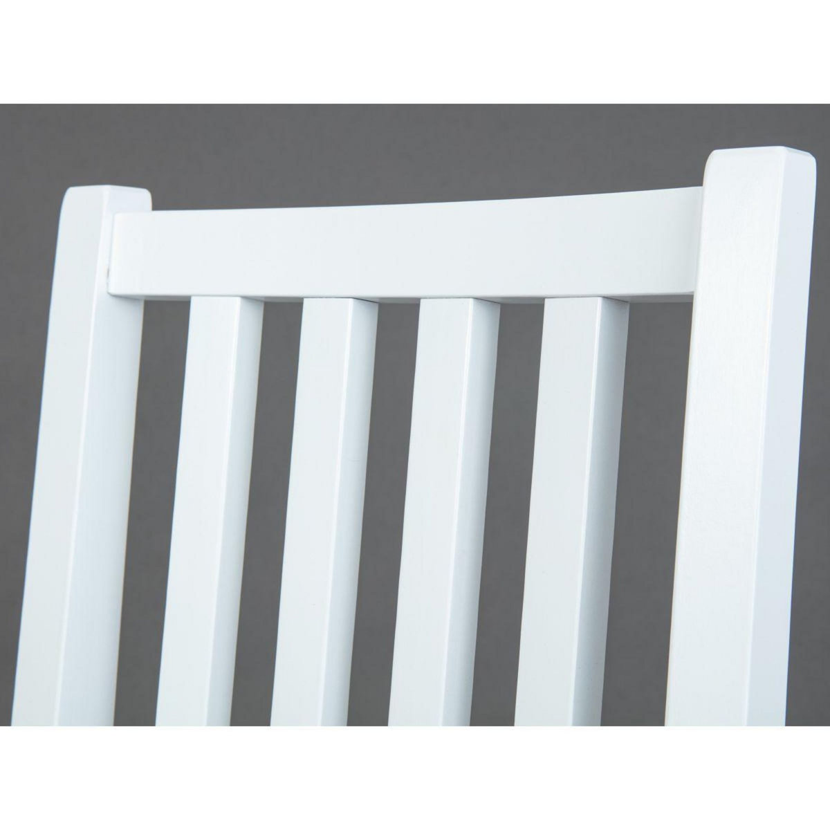 Lot de 2 chaises bois massif KAMPEN