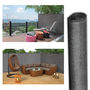 Voir la diapositive 5 : ID MARKET Brise vue renforcé 1,8 x 10 M gris 220 gr/m² luxe PRO