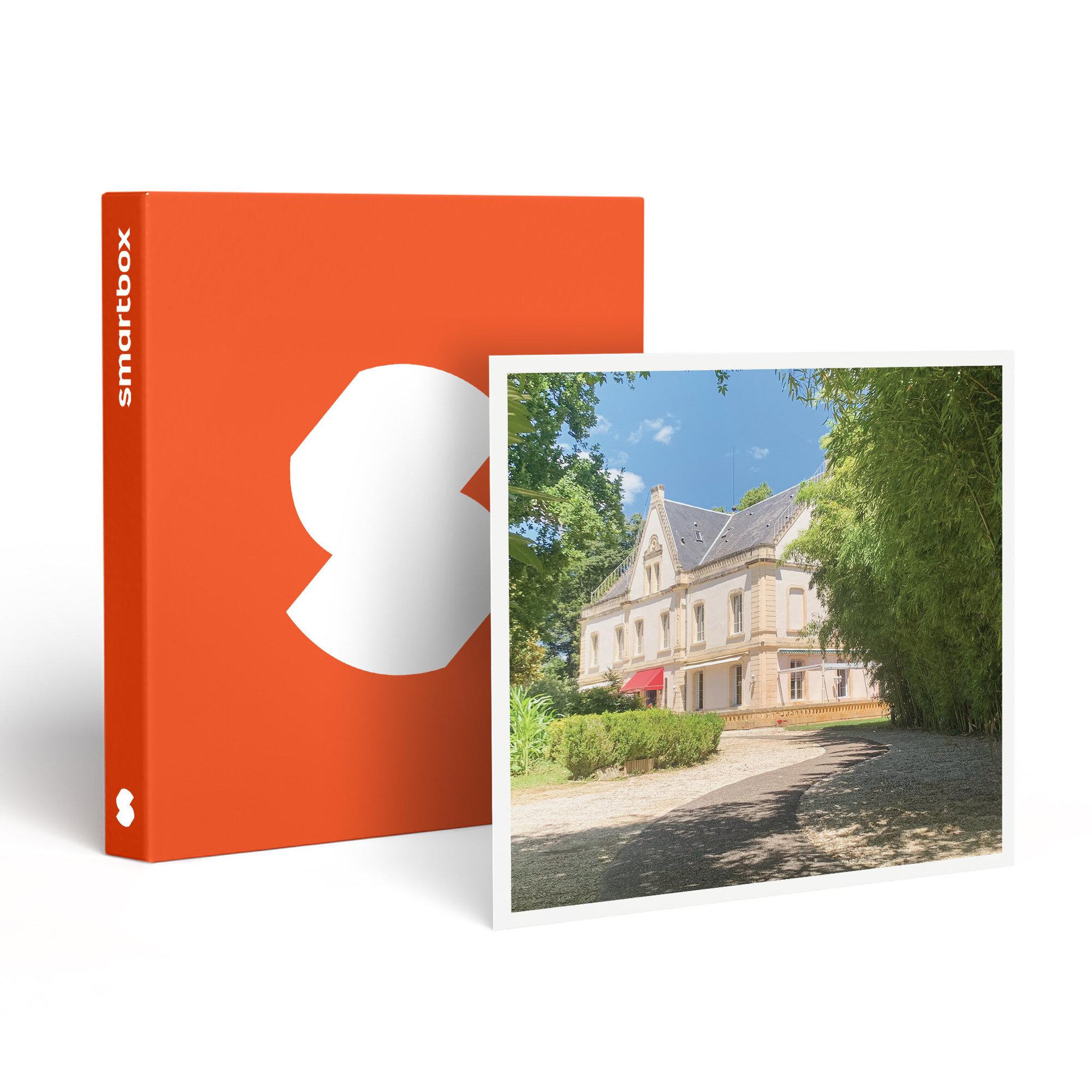 Smartbox 3 jours en famille dans un manoir 4* sur les rives de la dordogne - coffret cadeau séjour