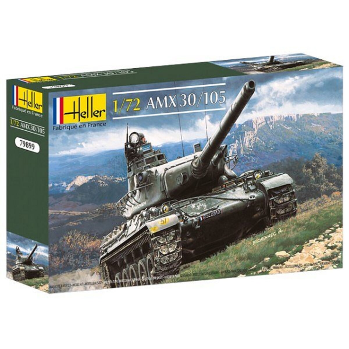 Heller Maquette Char : AMX 30/105