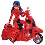 Voir la diapositive 1 : BANDAI Scooter Lucky Charm et sa poupée Lady Bug