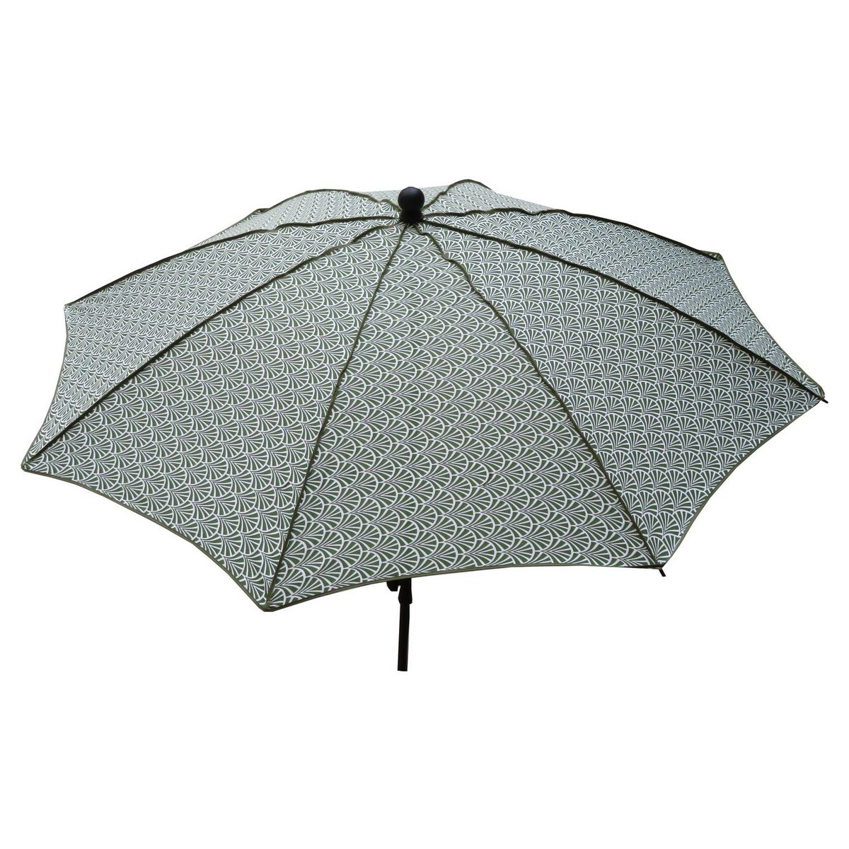 Jardin Privé Parasol smart rond 240cm vert avocat NORVEGE